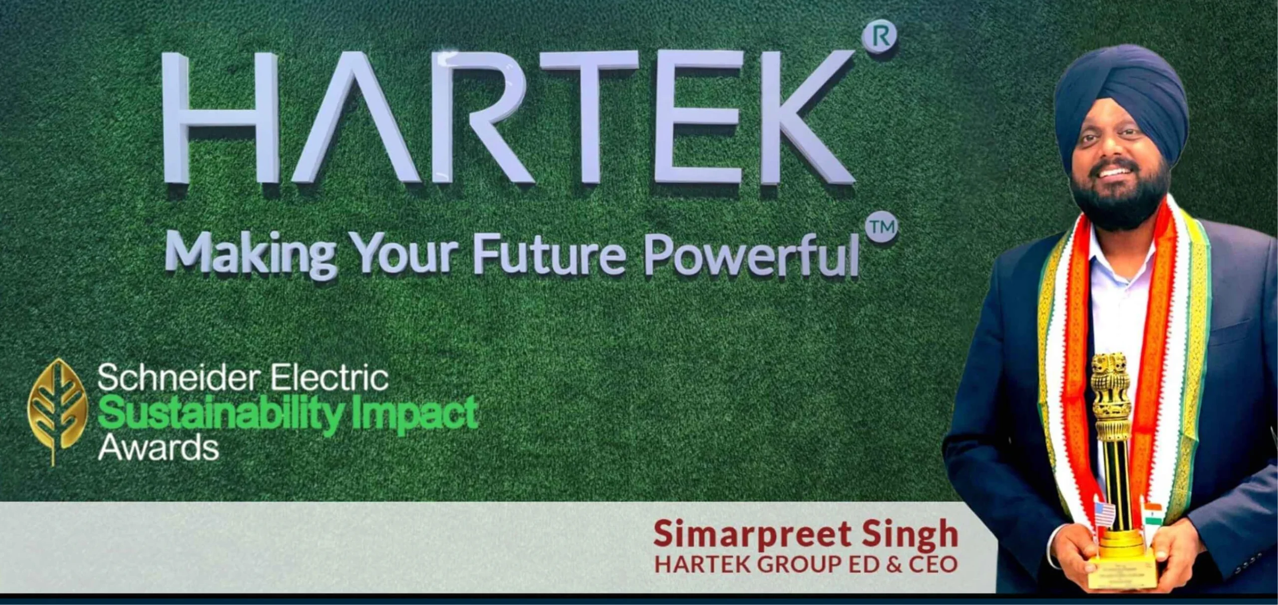 Hartek Wins Sustainability Impact Award